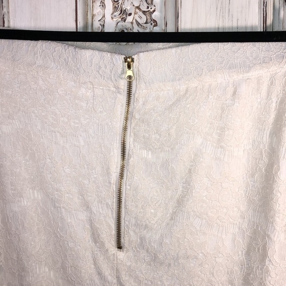 Standards & Practices Career Lace and Knit Skirt - Picture 6 of 10